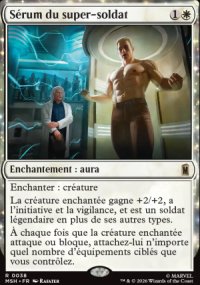 S�rum du super-soldat - Marvel Super Heroes