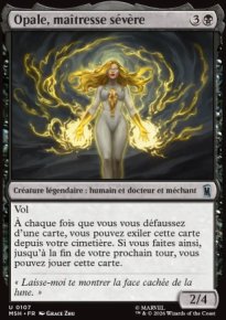 Opale, ma�tresse s�v�re - Marvel Super Heroes