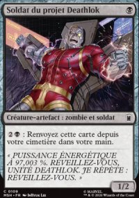 Soldat du projet Deathlok - Marvel Super Heroes