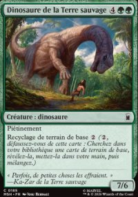 Dinosaure de la Terre sauvage - Marvel Super Heroes