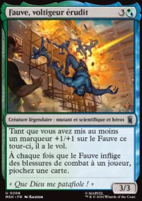 Fauve, voltigeur �rudit - Marvel Super Heroes