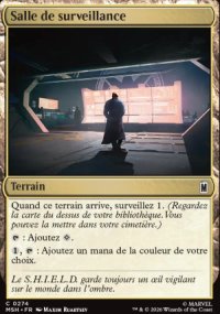 Salle de surveillance - Marvel Super Heroes