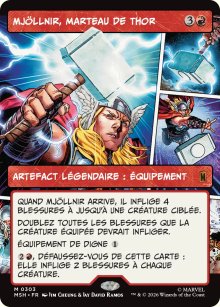 Mj�llnir, marteau de Thor - Marvel Super Heroes