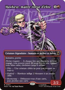 Hawkeye, ma�tre tireur d'�lite - Marvel Super Heroes