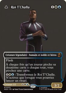 Roi T'Challa<br>La Panth�re Noire, espoir persistant