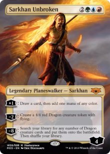 Sarkhan Unbroken - War of the Spark - Mythic Edition