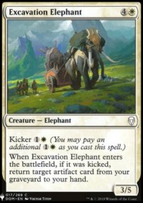 Éléphant d'excavation - 