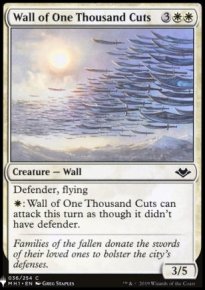Wall of One Thousand Cuts - 