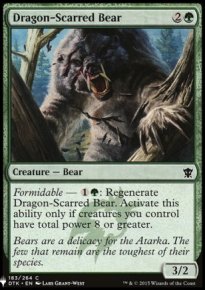 Dragon-Scarred Bear - 