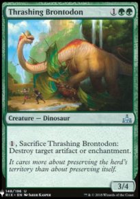 Thrashing Brontodon - 