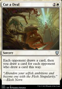 Cut a Deal - Phyrexia: All Will Be One Commander Decks