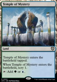 Temple of Mystery - Outlaws of Thunder Junction Commander Decks