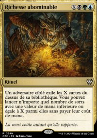 Richesse abominable - 
