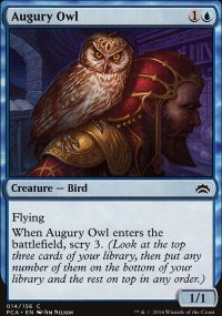Augury Owl - Planechase Anthology decks