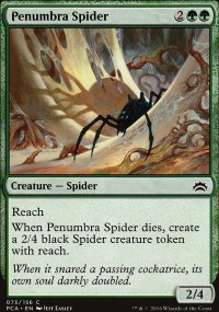 Penumbra Spider - Planechase Anthology decks