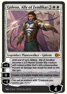 Gideon, Ally of Zendikar - Pioneer Masters