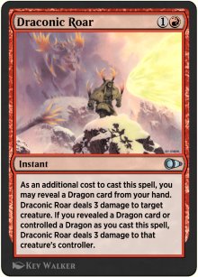 Draconic Roar - Pioneer Masters