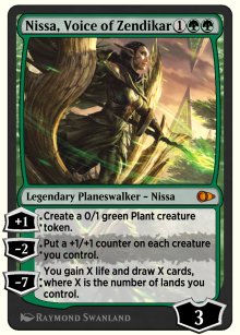 Nissa, Voice of Zendikar - Pioneer Masters