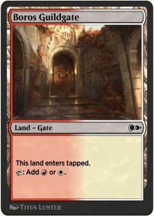 Boros Guildgate - Pioneer Masters