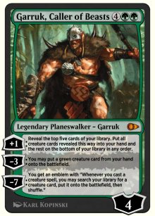 Garruk, Caller of Beasts - Pioneer Masters