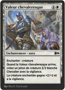 Valeur chevaleresque - Pioneer Masters