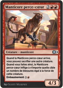 Manticore perce-cur - Pioneer Masters