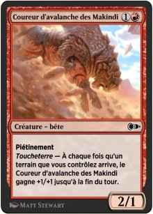 Coureur d'avalanche des Makindi - Pioneer Masters