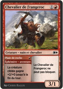 Chevalier de Frangeroc<br>Pluie de roche - Pioneer Masters