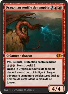 Dragon au souffle de tempte - Pioneer Masters