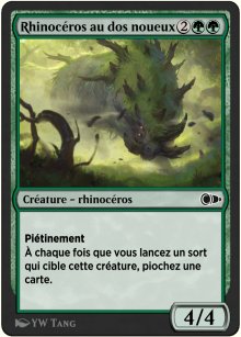 Rhinocros au dos noueux - Pioneer Masters