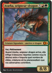 Atarka, seigneur-dragon - Pioneer Masters