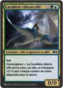 Cavalire cleste elfe - Pioneer Masters