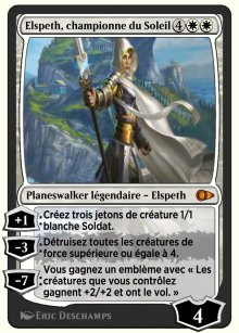 Elspeth, championne du Soleil - Pioneer Masters