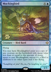 Oiseau moqueur - Prerelease Promos