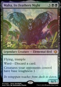 Maha, Sa Nocturnissime Plume - Prerelease Promos