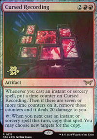 Enregistrement maudit - Prerelease Promos