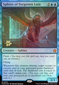 Sphinx de la sapience oublie - Prerelease Promos