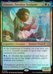 Zimone, sculptrice de paradoxes - Prerelease Promos