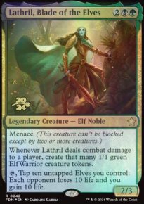 Lathril, lame des elfes - Prerelease Promos