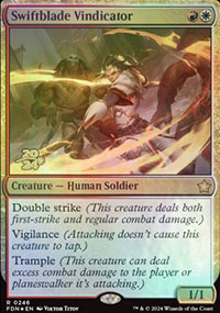 Justificatrice filelame - Prerelease Promos