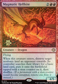 Magmatic Hellkite - Prerelease Promos