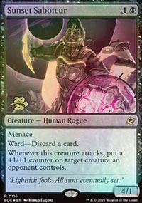 Saboteur du couchant - Prerelease Promos