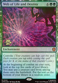 Toile de la Vie et du Destin - Prerelease Promos