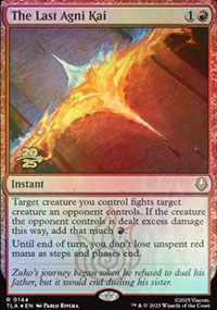 Le dernier Agni Kai - Prerelease Promos