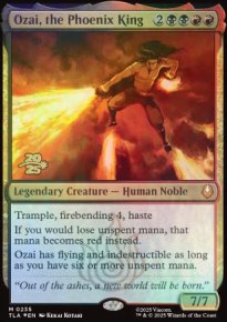 Ozai, le Roi phnix - Prerelease Promos