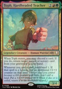 Toph, professeure obstine - Prerelease Promos