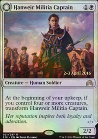 Capitaine de la milice de Hanweir<br>Chef de culte du Val d'Orient