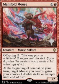 Souris polyvalente - Planeswalker symbol stamped promos