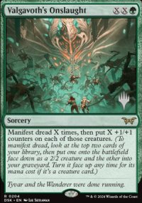 Carnage de Valgavoth - Planeswalker symbol stamped promos