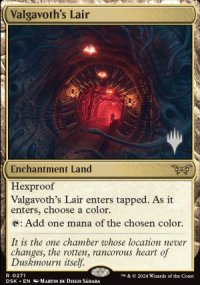 Repaire de Valgavoth - Planeswalker symbol stamped promos